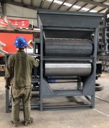 批量易拉罐自動壓縮裝置 壓扁機(jī)